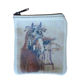 Plateau Pony & Prince Leather Western Coin Purse - Rockmount Clothing - Flyclothing LLC