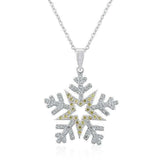 Pave Snowflake Pendant - JGI - Flyclothing LLC