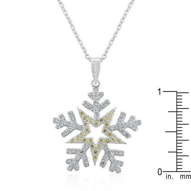 Pave Snowflake Pendant - JGI - Flyclothing LLC