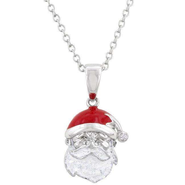 Enamel Santa Claus Pendant - JGI - Flyclothing LLC