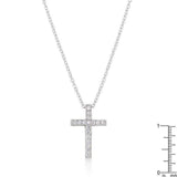 Cubic Zirconia Bling Cross Pendant - JGI - Flyclothing LLC
