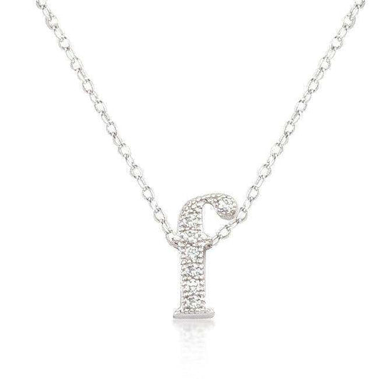 Micro-Pave Initial F Pendant - JGI - Flyclothing LLC