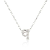 Micro-Pave Initial Q Pendant - JGI - Flyclothing LLC