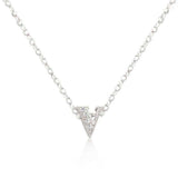 Micro-Pave Initial V Pendant - JGI - Flyclothing LLC