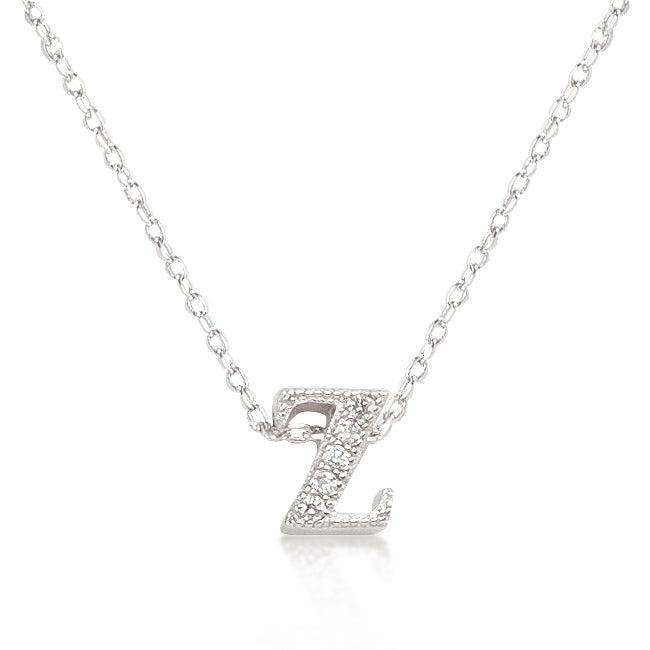 Micro-Pave Initial Z Pendant - JGI - Flyclothing LLC