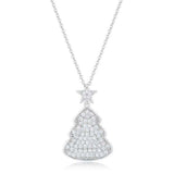 Clear Christmas Tree Drop Necklace - JGI - Flyclothing LLC