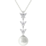 Butterfly Pearl Pendant - JGI - Flyclothing LLC