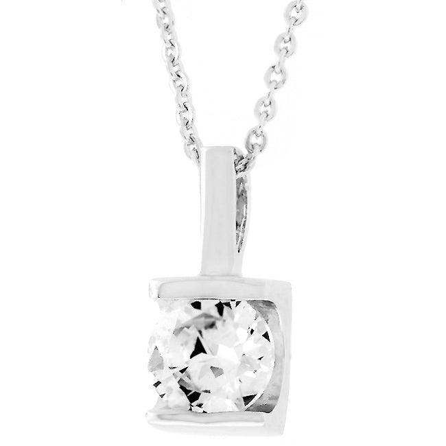 8 mm Zircon Pendant - JGI - Flyclothing LLC