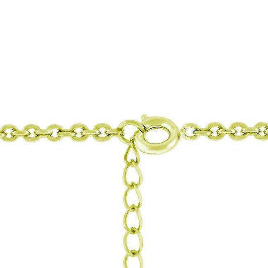 Golden Graduated Cubic Zirconia Circle Pendant - JGI - Flyclothing LLC