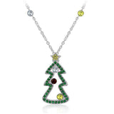 Cubic Zirconia Christmas Pendant - JGI - Flyclothing LLC