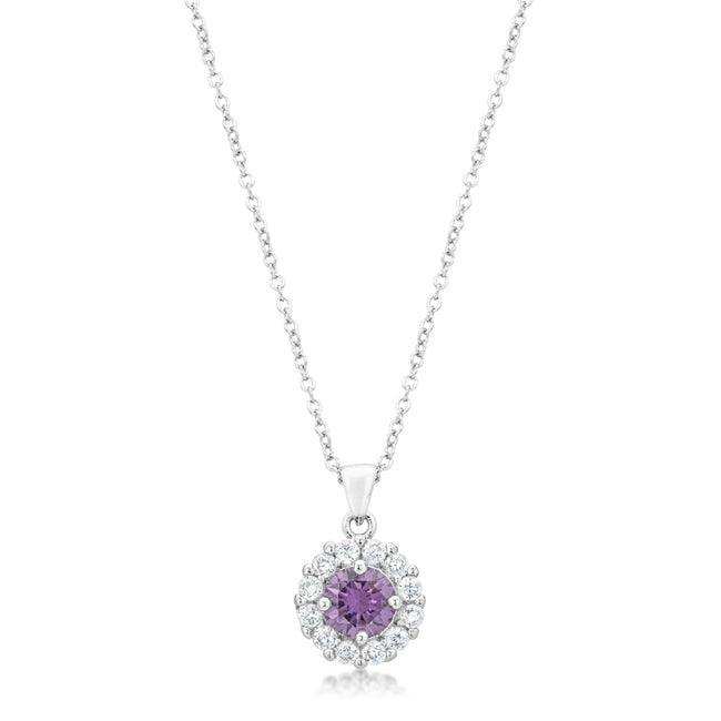Bella Bridal Pendant in Purple - JGI - Flyclothing LLC