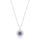 Bella Bridal Pendant in Purple - JGI - Flyclothing LLC