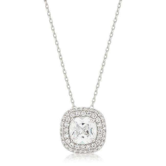 Pave Halo Pendant - JGI - Flyclothing LLC