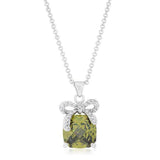 Olivine Pendant with Bow - JGI - Flyclothing LLC
