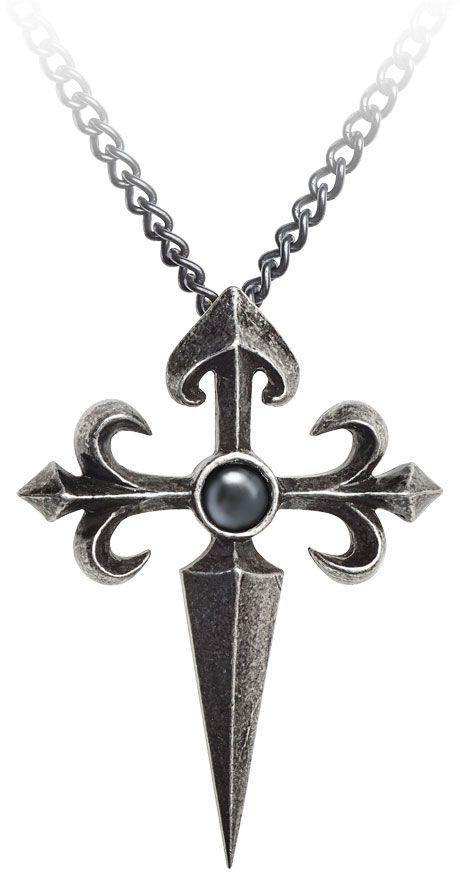 Alchemy Gothic Santiago Cross Pendant - Alchemy Gothic - Flyclothing LLC