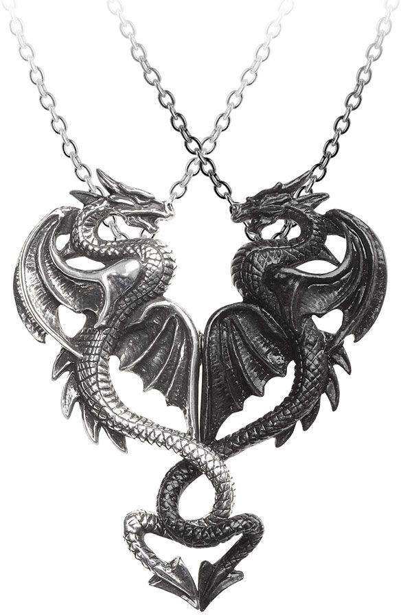Alchemy Gothic Draconic Tryst Necklace - Alchemy Gothic - Flyclothing LLC