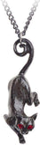 Alchemy Gothic Cat Sìth Pendant - Alchemy Gothic - Flyclothing LLC