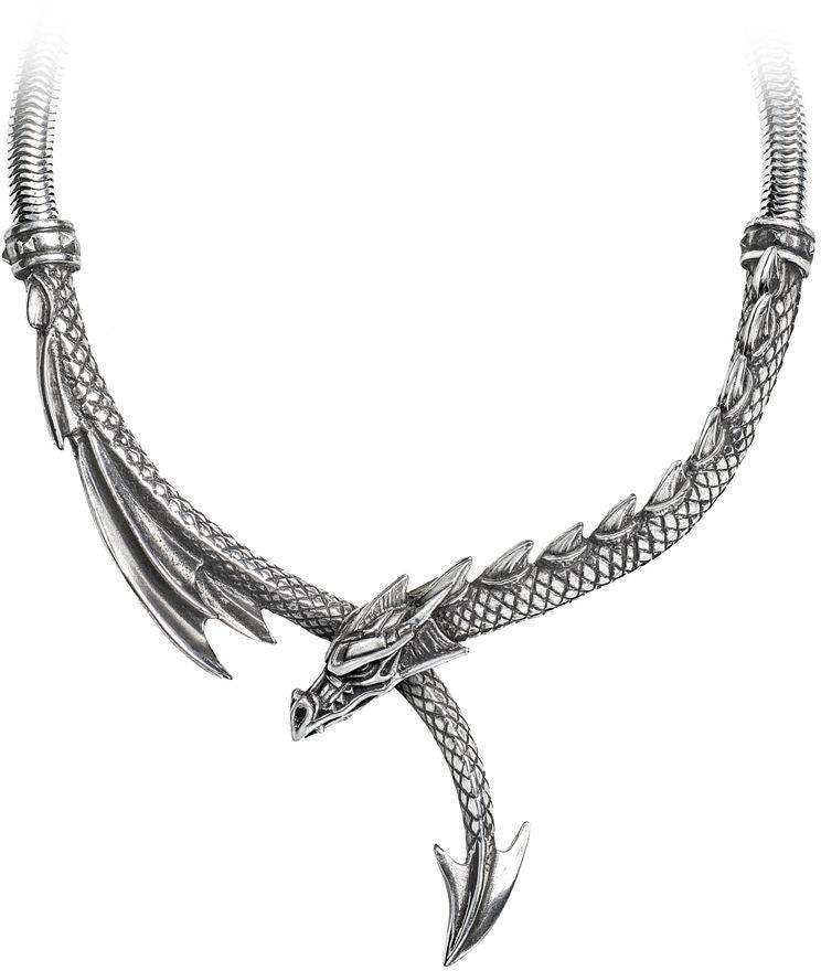 Alchemy Gothic Dragons Lure Necklace - Alchemy Gothic - Flyclothing LLC