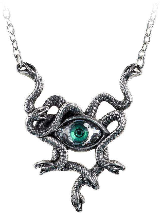 Alchemy Gothic Gorgons Eye Necklace - Alchemy Gothic - Flyclothing LLC