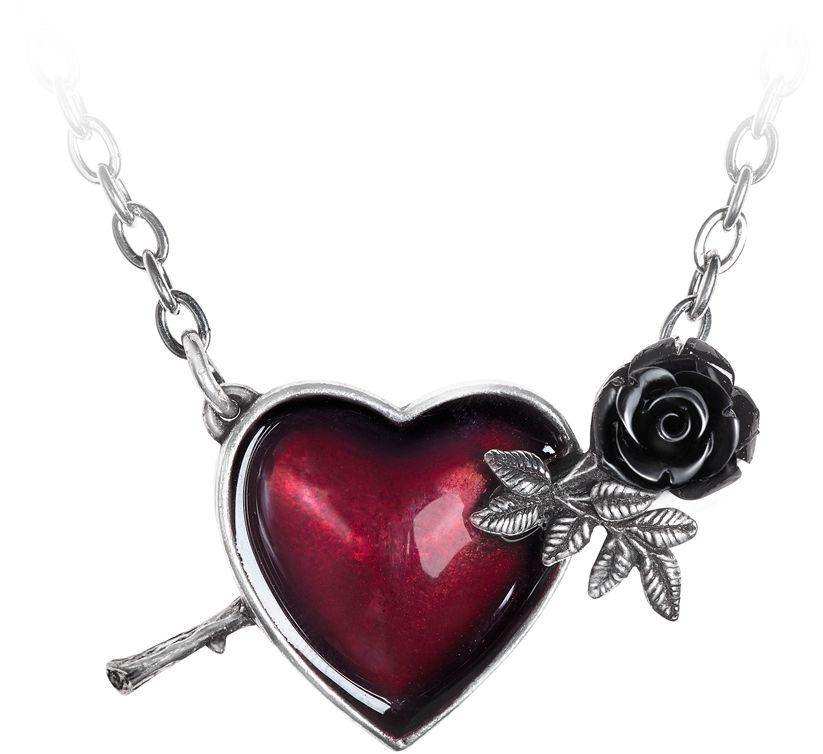 Alchemy Gothic Wounded By Love Necklace - Alchemy Gothic - Flyclothing LLC
