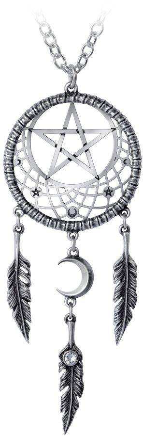 Alchemy Gothic Pagan Dream Catcher Pendant - Alchemy Gothic - Flyclothing LLC