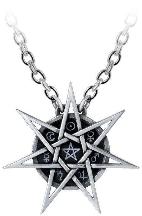 Alchemy Gothic Elven Star Necklace - Alchemy Gothic - Flyclothing LLC