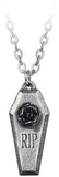 Alchemy Gothic RIP Rose Pendant - Alchemy Gothic - Flyclothing LLC