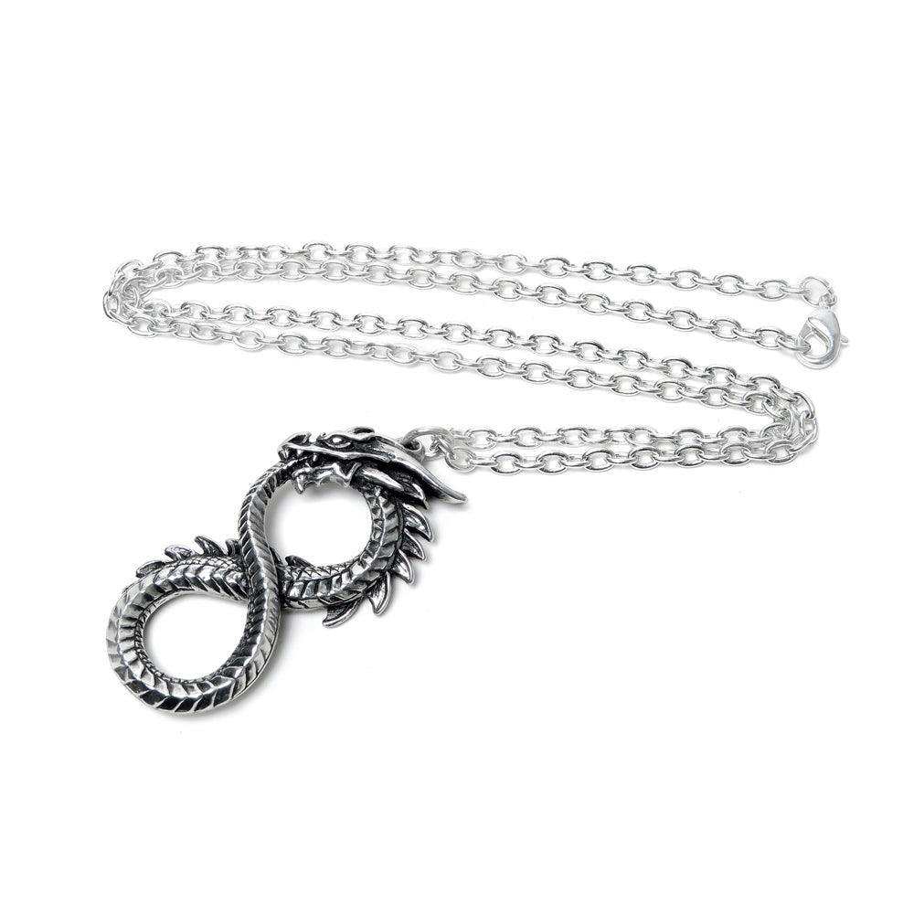 Alchemy Gothic Infinity Dragon Pendant - Alchemy Gothic - Flyclothing LLC
