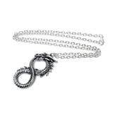Alchemy Gothic Infinity Dragon Pendant - Alchemy Gothic - Flyclothing LLC