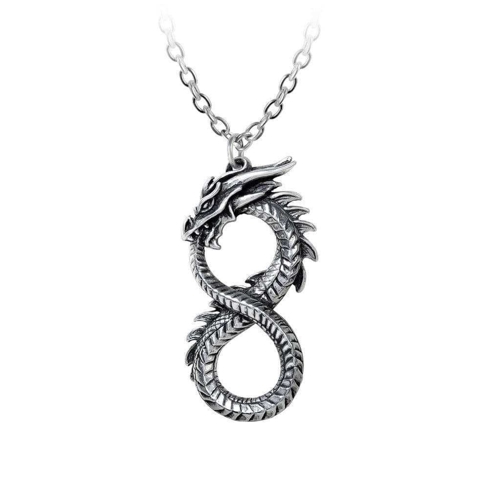 Alchemy Gothic Infinity Dragon Pendant - Alchemy Gothic - Flyclothing LLC