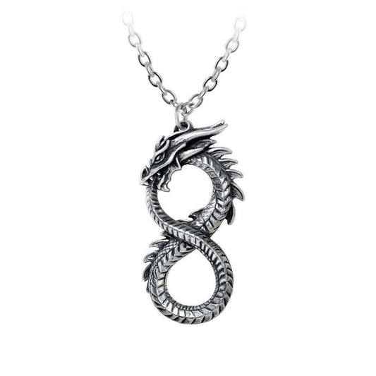 Alchemy Gothic Infinity Dragon Pendant - Alchemy Gothic - Flyclothing LLC