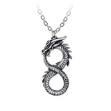 Alchemy Gothic Infinity Dragon Pendant - Alchemy Gothic - Flyclothing LLC