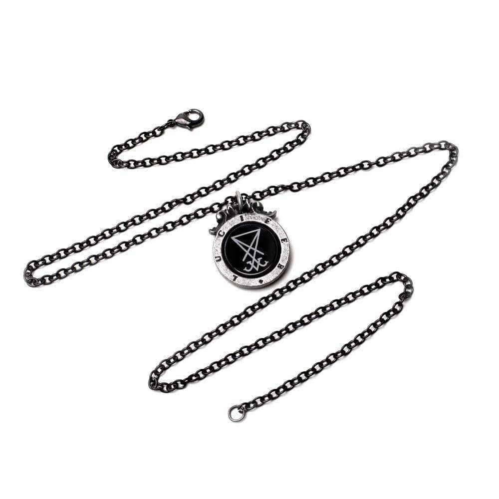 Alchemy Gothic Seal of Lucifer Pendant - Alchemy Gothic - Flyclothing LLC