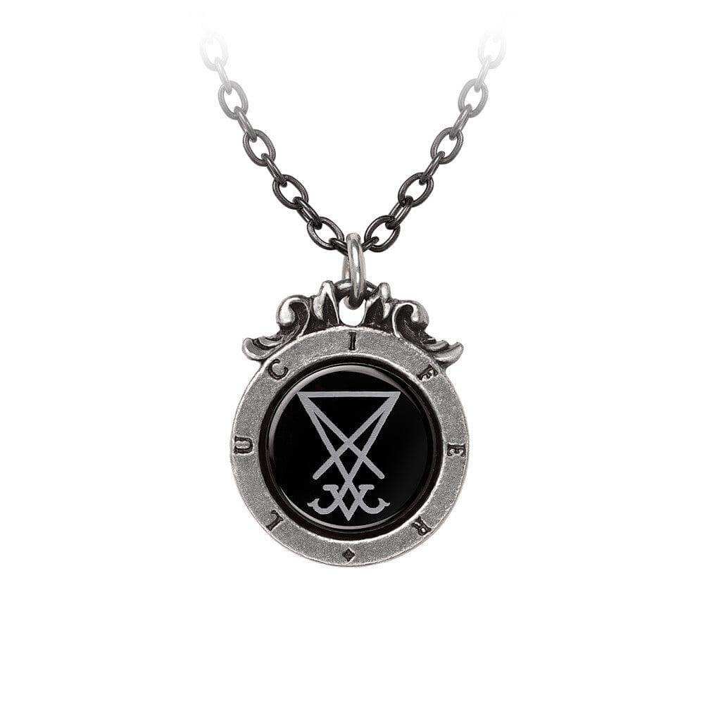 Alchemy Gothic Seal of Lucifer Pendant - Alchemy Gothic - Flyclothing LLC