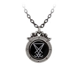 Alchemy Gothic Seal of Lucifer Pendant - Alchemy Gothic - Flyclothing LLC