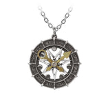 Alchemy Gothic Astro-lunial Compass Pendant - Alchemy Gothic - Flyclothing LLC