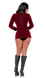 Playboy 4PC Playboy Smoke Lounge Madam - Roma Costume - Flyclothing LLC