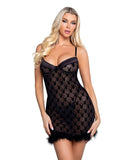 Playboy Bunny Noir Chemise - Roma Costume - Flyclothing LLC
