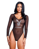 Playboy Sparkling Bunny Teddy - Roma Costume - Flyclothing LLC