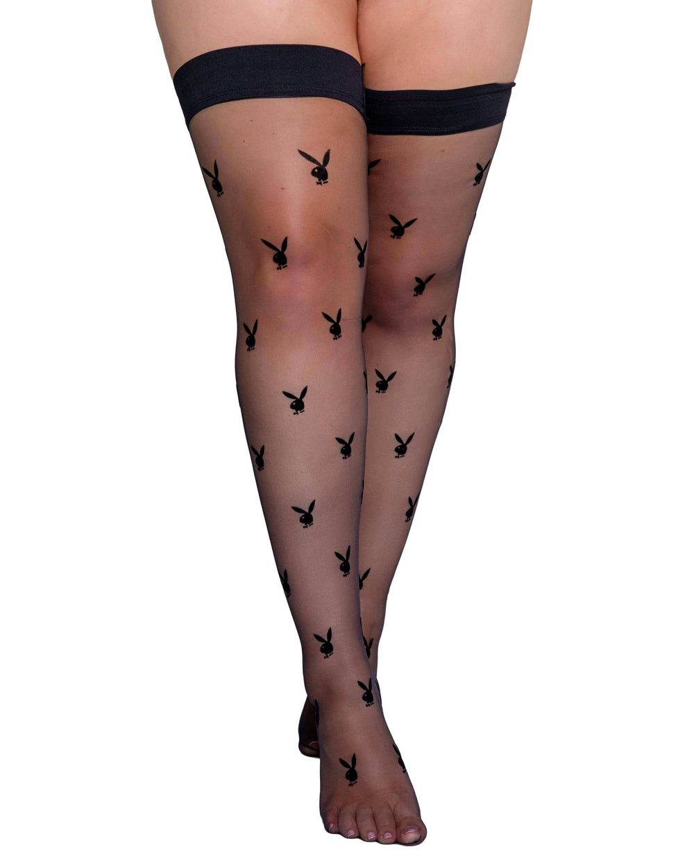 Playboy Bunny Noir Stockings - Roma Costume - Flyclothing LLC