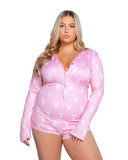 Playboy Slumber Bunny Romper - Roma Costume - Flyclothing LLC