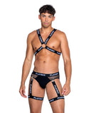 Playboy Mens Dark Room Suspender Set - Roma Costume - Flyclothing LLC