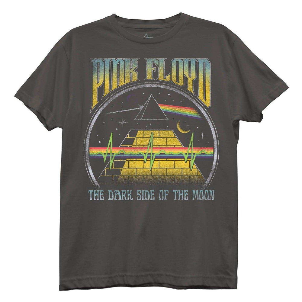 Pink Floyd Pyramid Dark Side Juniors Heavy Metal Boyfriend Tee - Pink Floyd - Flyclothing LLC