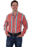 Scully CORAL SOUTHWEST SIGNATURE SHIRT - Scully Leather - Flyclothing LLC