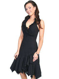 Scully BLACK HALTER DRESS PERUVIAN COTTON - Scully Leather - Flyclothing LLC