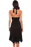 Scully BLACK HALTER DRESS PERUVIAN COTTON - Scully Leather - Flyclothing LLC