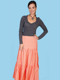 Scully PEACH 3 TIER SKIRT - Scully Leather - Flyclothing LLC