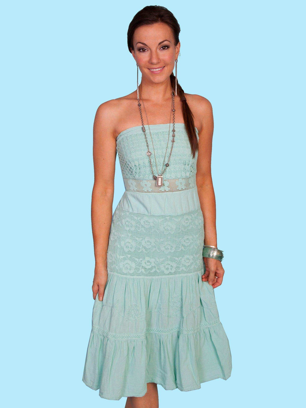 Scully MINT TUBE TOP DRESS (XXS-XXXS) - Scully Leather - Flyclothing LLC