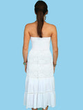 Scully WHITE TUBE TOP DRESS - Scully Leather - Flyclothing LLC