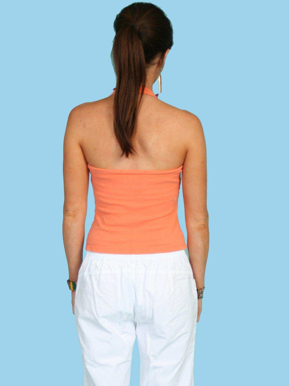 Scully WHITE CAPRI PANT W/DRAWSTRING - Scully Leather - Flyclothing LLC